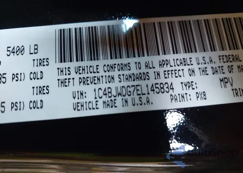 2014 Jeep Wrangler Unlimited Sport from USA, damaged, VIN 1C4BJWDG7EL145834